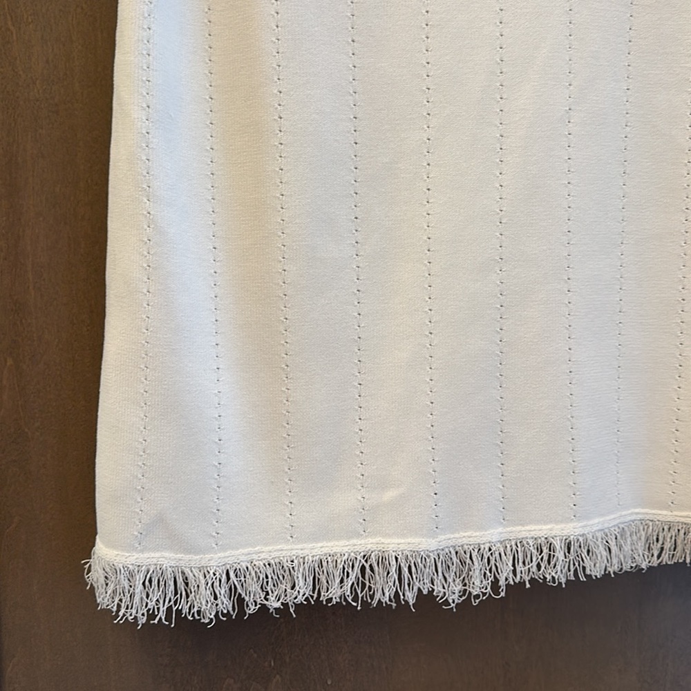 Rachel Roy Collection Ivory Knit Keyhole Back Size XL NWOT - Picture 3 of 11